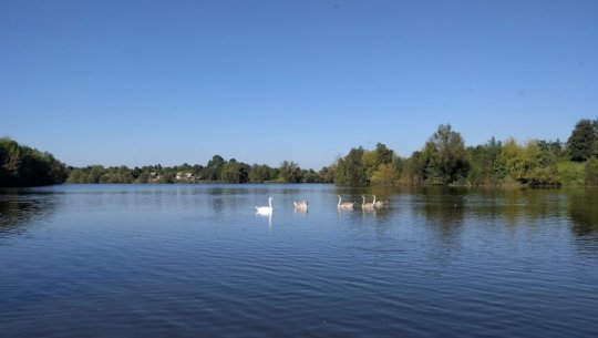 Рибалка на річці Соб у Вінницькій області