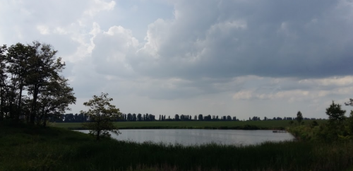 Рибалка на водосховищі Гуйва у Житомирській області