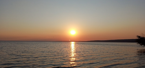 Рибалка на ставку в селі Скельки Запорізької області