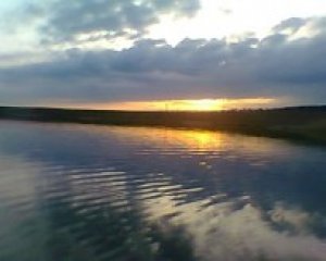 Риболовля в селі Курошани в Запорізькій області