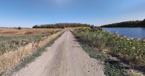 Риболовля біля села Кузнецовка в Запорізькій області