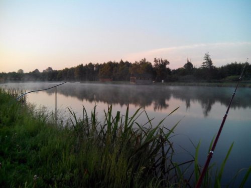 Риболовля біля села Лаврів Волинської області