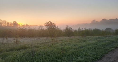Риболовля в селі Чорнорудка, Житомирської області