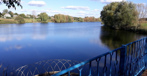 Рибалка у селі Грабівка, Житомирська область