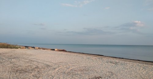 Риболовля в селищі Набережне в Запорізькій області