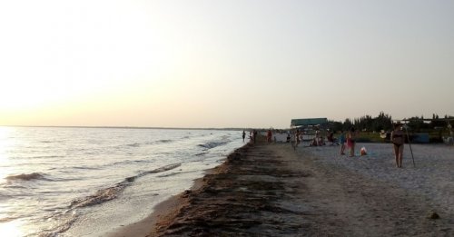 Риболовля в селищі Набережне в Запорізькій області