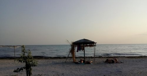 Риболовля в селищі Набережне в Запорізькій області