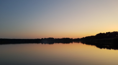 Рибалка на річці Тетерів