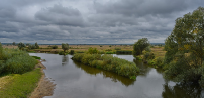 Рибалка на річці Тетерів