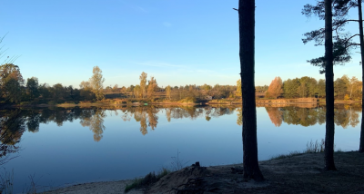 Рибалка на річці Тетерів