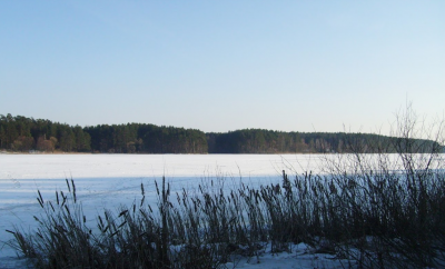 Рибалка на річці Тетерів
