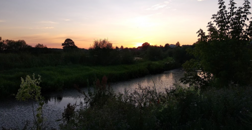 Рибалка в Ромашківці Волинської області