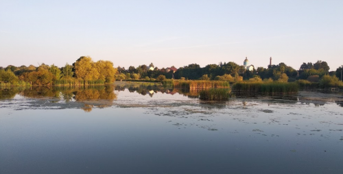 Рибалка в Ромашківці Волинської області
