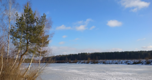 Рибалка в Ромашківці Волинської області