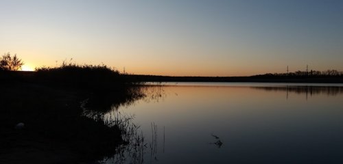 Риболовля в селі Більманка Запорізької області