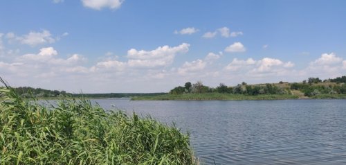 Риболовля в селі Більманка Запорізької області