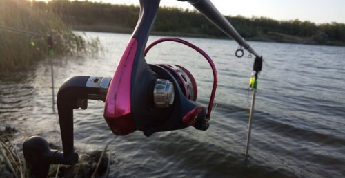 Риболовля в селі Більманка Запорізької області