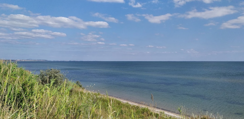 Риболовля в селі Осипенко у Запорізькій області