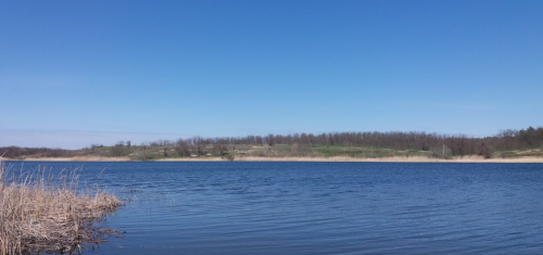 Риболовля в селі Осипенко у Запорізькій області