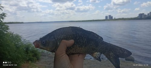 Рибалка у селі Клітня Житомирської області