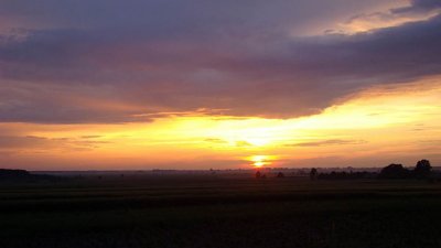 Рибалка у селі Тростянець Волинської області