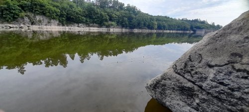 Рибалка у селі Велика Деражня, Житомирської області