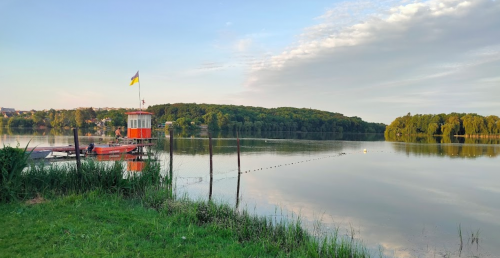 Рибалка біля Бердичева у Житомирській області