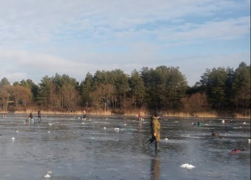 Водойма Чебені у Волинській області