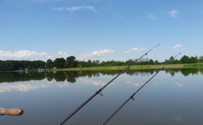 Рибалка на озері Екстим 