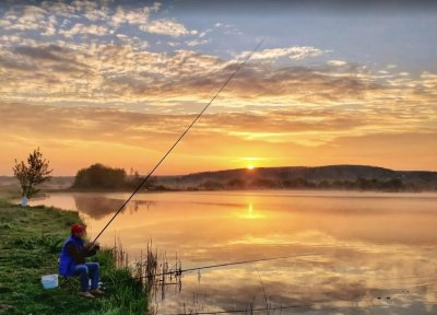 Рибалка на озері Екстим 