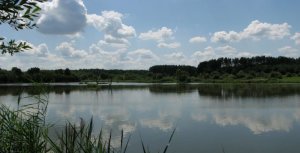 Нижнее озеро в Спасе Львовской области