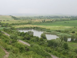 Озеро в Мервичах Львовской области