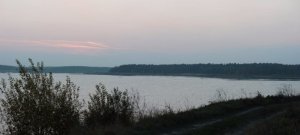 Озеро в селе Корчев Львовской области