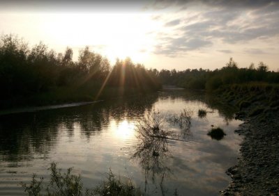 Рыбалка на реке Прут