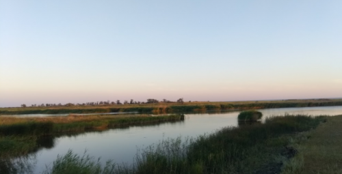 Морська рибалка біля села Преслав у Запорізькій області