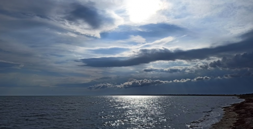 Морська рибалка біля села Преслав у Запорізькій області