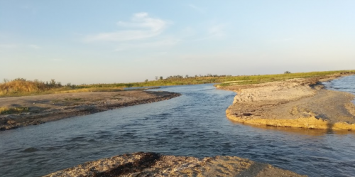 Морська рибалка біля села Преслав у Запорізькій області