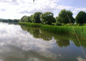 Озеро в Звенигороде Львовской области