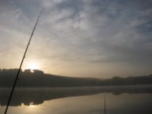 Рыбалка на озере в с. Веремье Киевской области-2