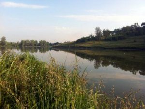 Рыбалка на озере в с. Веремье Киевской области-1