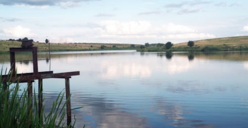 Риболовля на річці у с. Грушка Івано-Франківської області