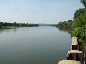 РРиболовля на річці у с. Грушка Івано-Франківської області