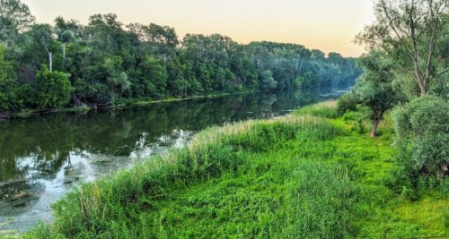 Рыбалка на ставке в с. Краснянка