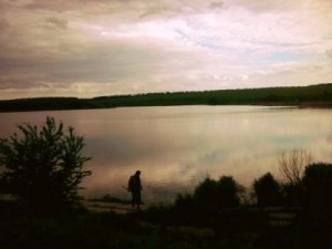 Рыбалка на ставке в с. Морозовка Харьковской области-1