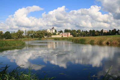 Рыбалка на ставке в с. Вязовец 