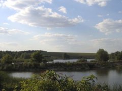 Рыбалка на ставке в с. Захаровка Кировоградской области-1