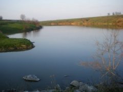 Рыбалка у села Бережинка в Кировоградской области-1