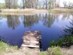 Рыбалка у села Кочеток в Харьковской области-1