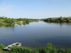 Рыбалка у села Оленовка в Кировоградской области-1