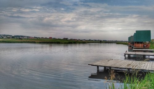 Рыбалка у села Опришени в Черновицкой области